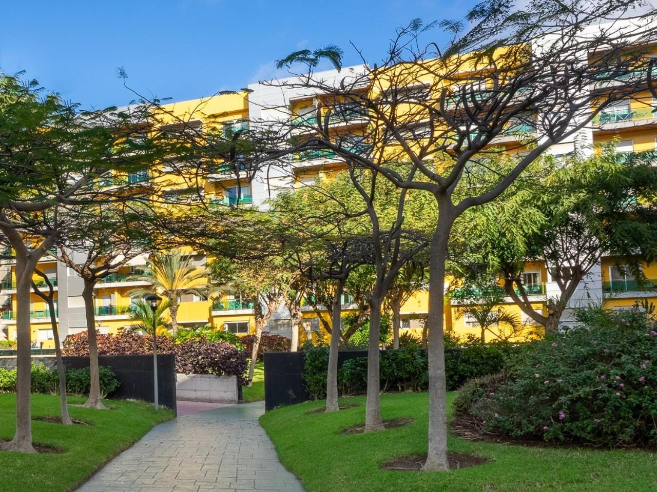 Apartment Abora Garden With Terrace, Pool, Extensive Gardens And Free Parking 大加那利岛拉斯帕尔马斯 外观 照片